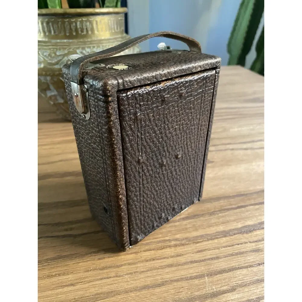 Antique Kodak Eastman Premo No.1 Folding Camera Leather Bellows Patented 1913